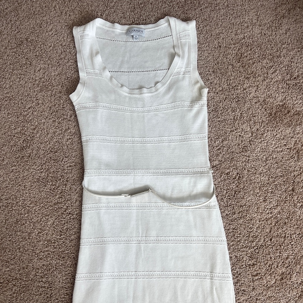 Carmen Marc Valvo knit dress size xs